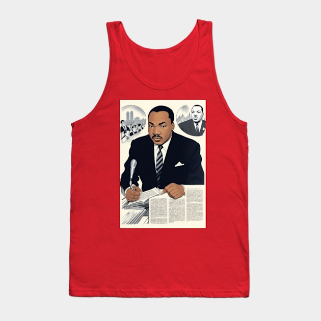 MLK JR 8 Tank Top by truthtopower